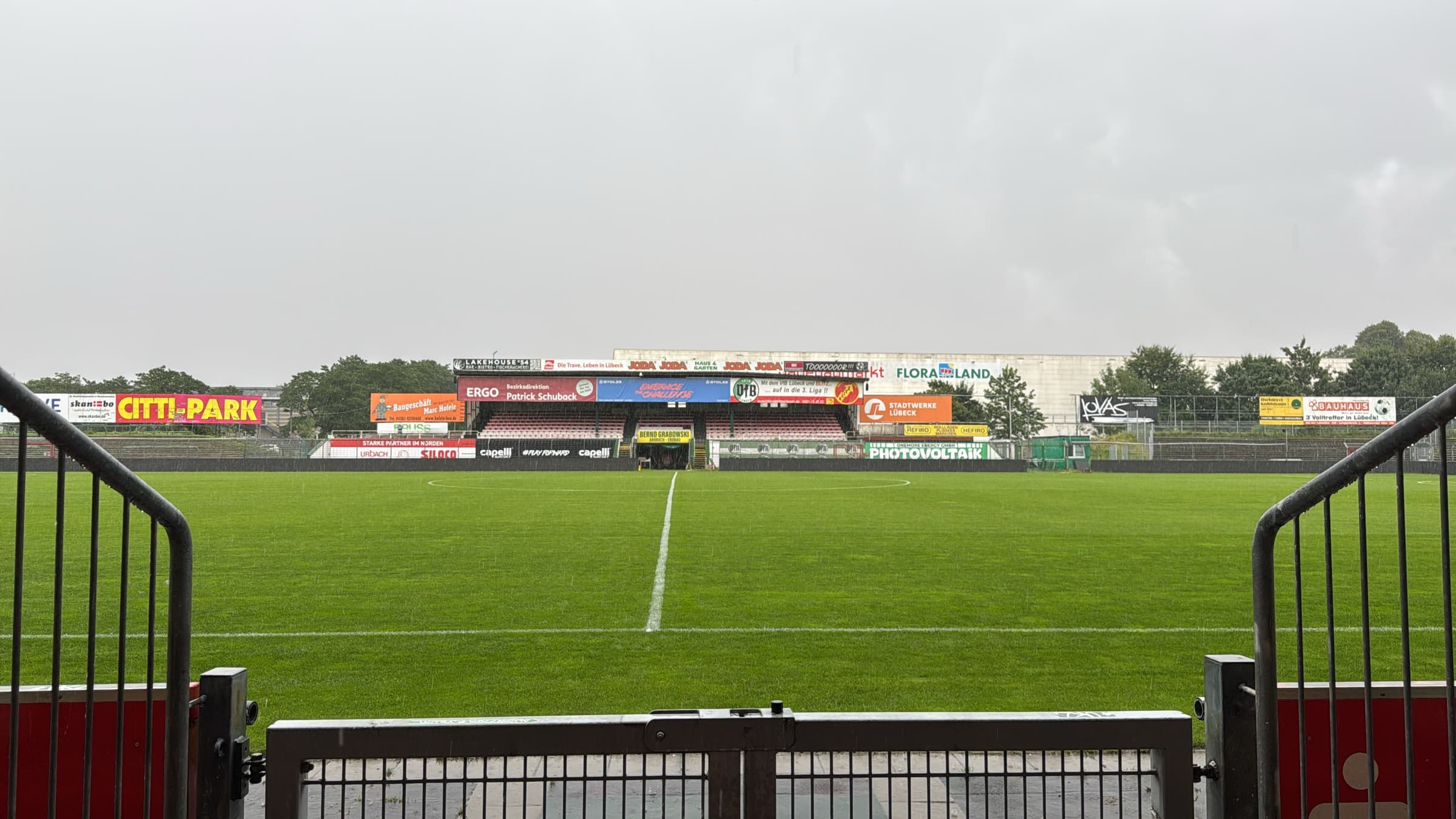 Stadion Lohmühle, Spielstätte des VfB Lübeck
